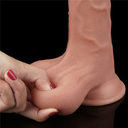 LoveToy SlidingSkin Gode réaliste Sliding Skin 19 x 4.8cm